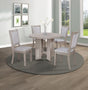 Amara Drift Wood Round Dining Room Set main view