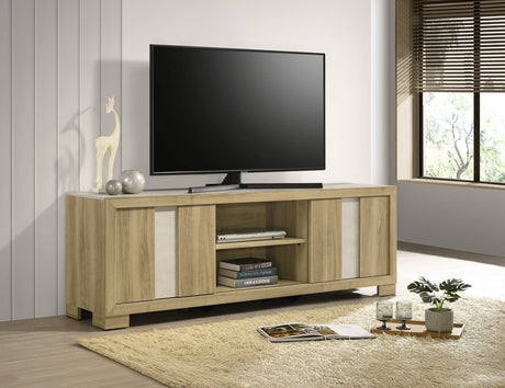 Rangley Driftwood TV Stand front view