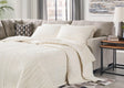 Mahoney Pebble 2-Piece Sleeper Sectional with Chaise, front view