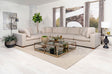 Lakeview 5-Piece Ivory Upholstered Modular Sectional Sofa main view