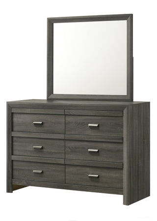 Valor Gray Dresser front view