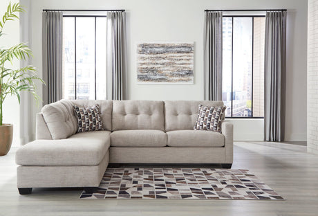 Main view of Mahoney Pebble 2-Piece Sectional Sofa with Right Chaise