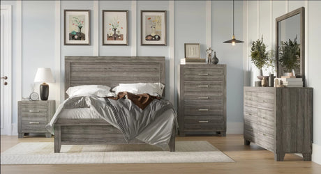 HH3600 5-piece queen or king bedroom set with extra nightstand
