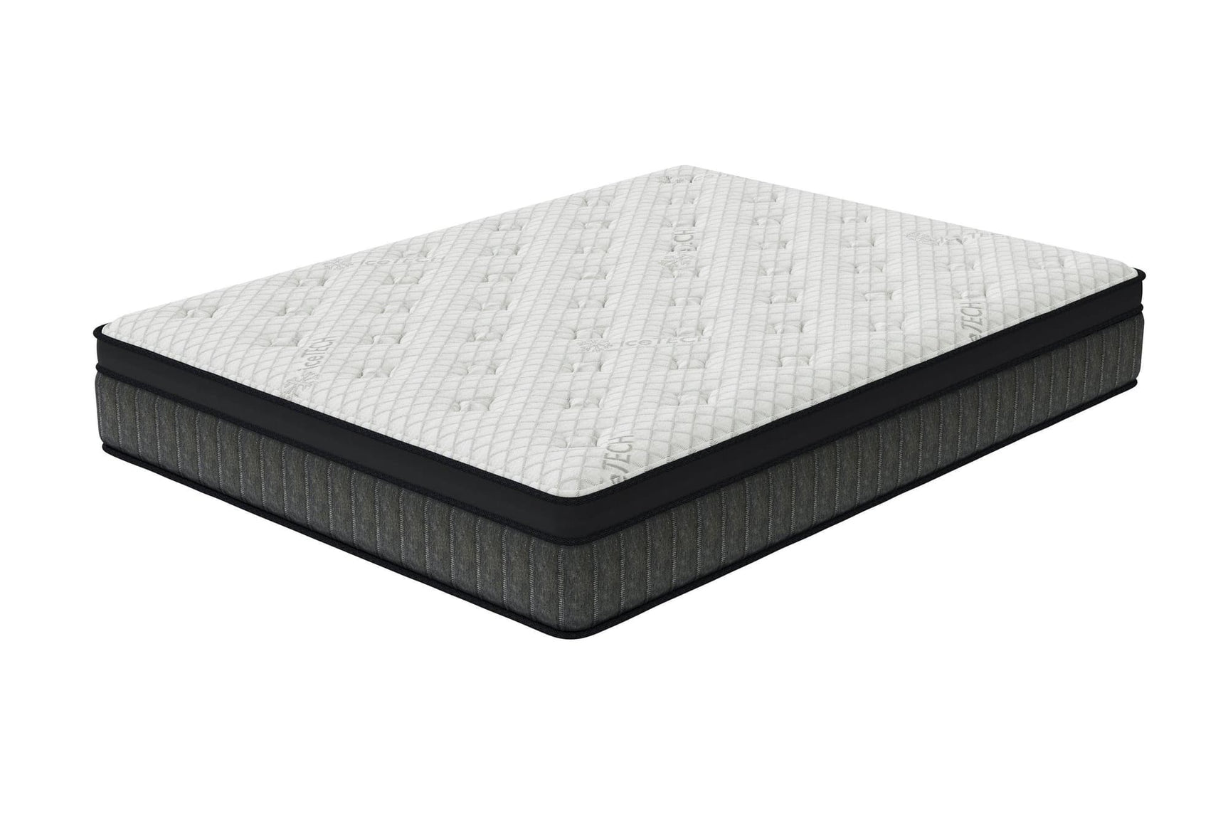 Icetech Luxury Firm Queen Mattress memory foam innerspring side view