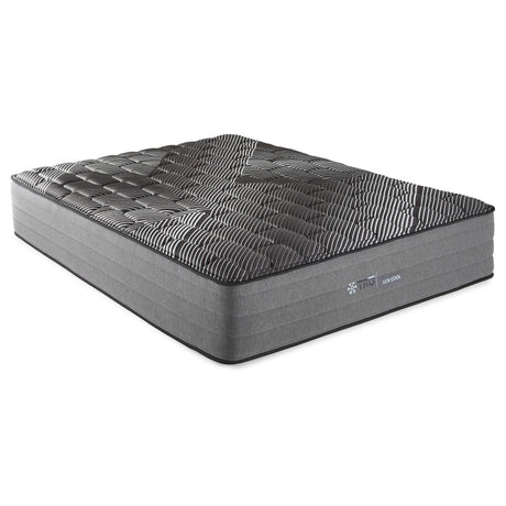Montlake 14 inch Queen Cool Firm Memory Foam Hybrid Mattress front view