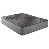 Montlake 14 inch Eastern King Cool Firm Foam Hybrid Mattress angled view