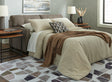Mahoney Chocolate Full Sofa Sleeper 38 angle view