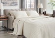 Mahoney Pebble Full Sofa Sleeper front angle