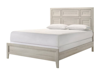Lorraine Cream Panel Queen Bed front view