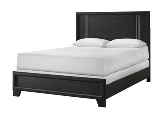 Charlie Charcoal Panel Queen Bed front view