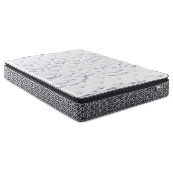 Hayes 11 inch Full Pillow Top Memory Foam Hybrid Mattress front view