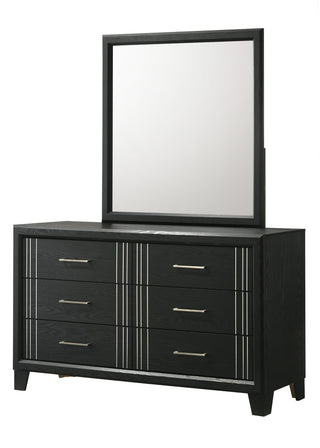 Charlie Charcoal Dresser front view with drawer detail