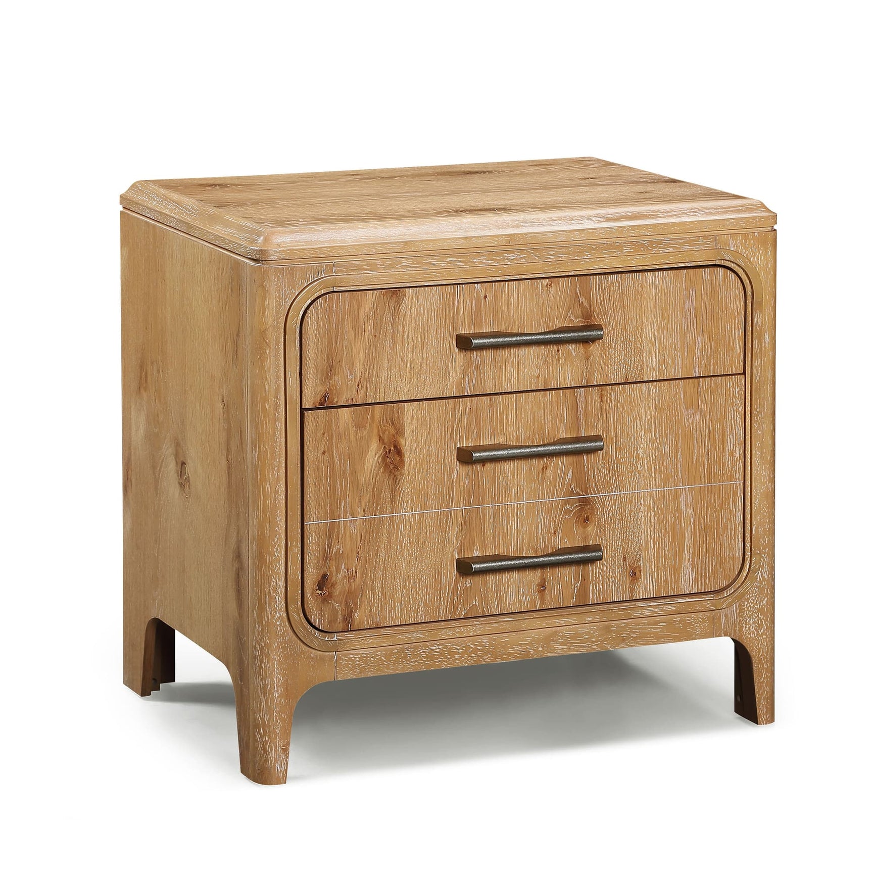 Westcott Natural Nightstand front angle