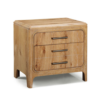 Westcott Natural Nightstand front angle