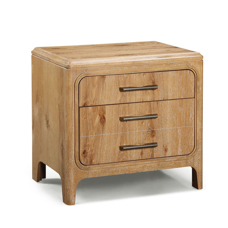 Westcott Natural Nightstand front angle