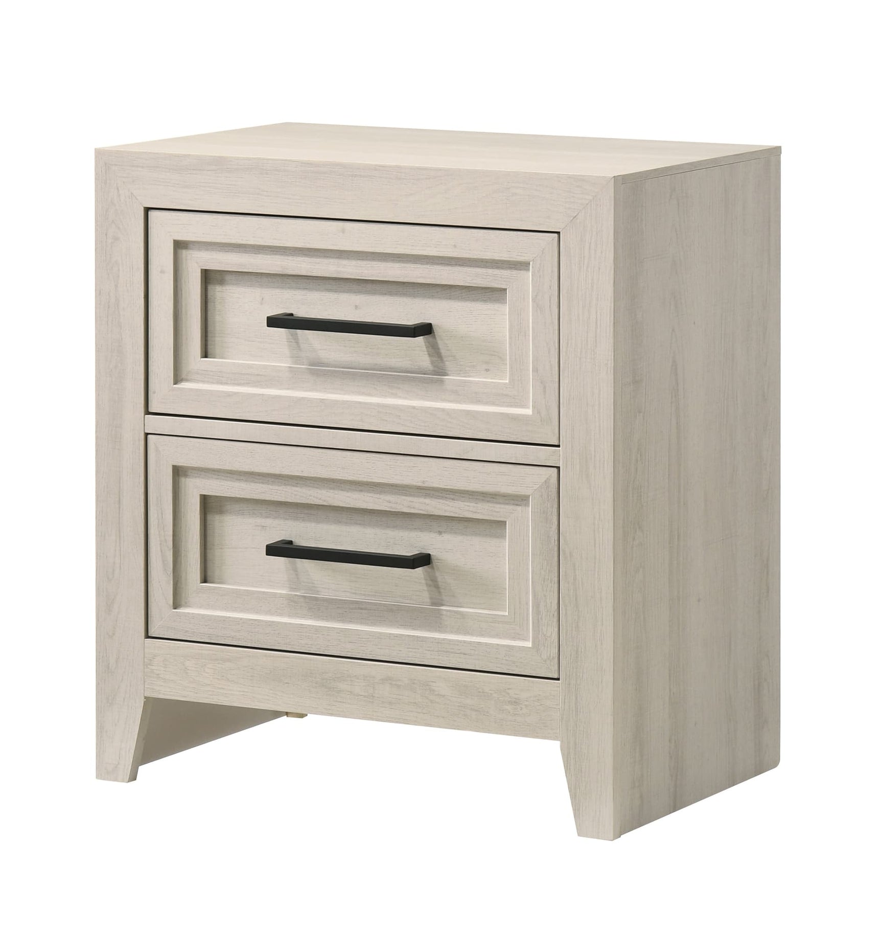 Lorraine Cream Nightstand front angle