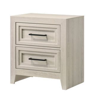 Lorraine Cream Nightstand front angle