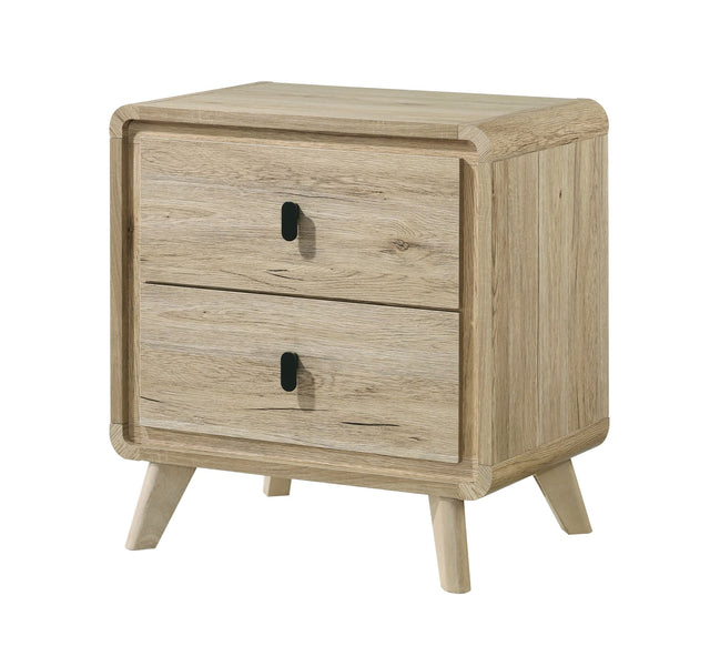 Dawson Light Brown Nightstand front view