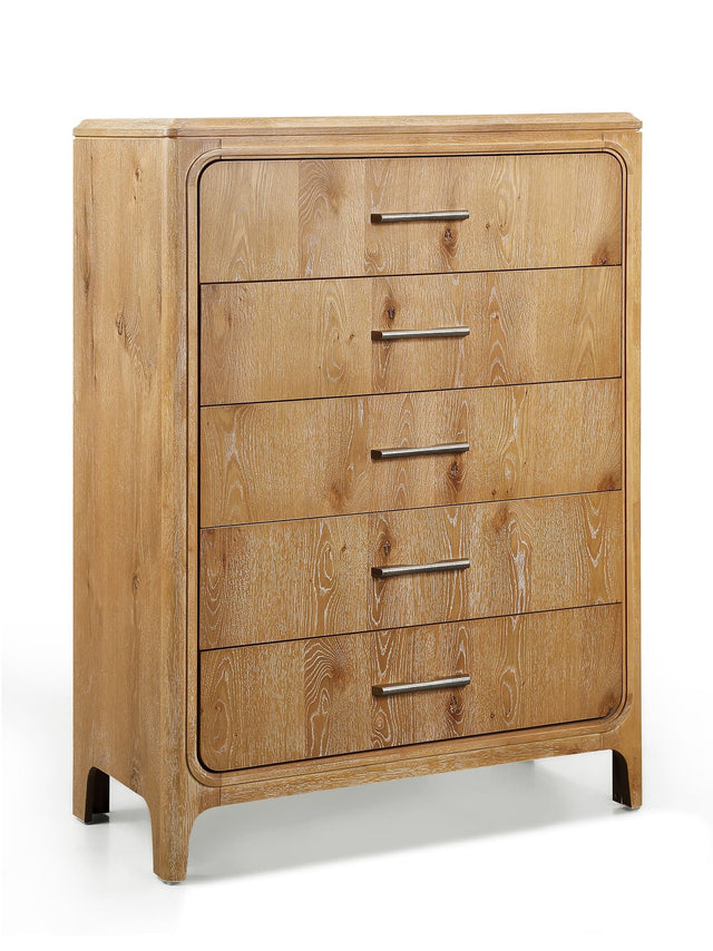 Westcott Natural Cerused Chest front view