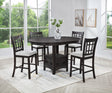 Main view of Hartwell Charcoal Black Oval Counter Height Dining Set