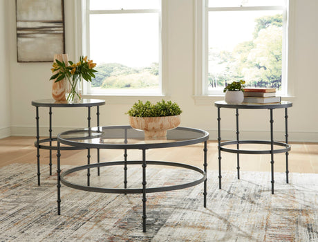 Kellyco gunmetal cocktail table 36 inch square top front view