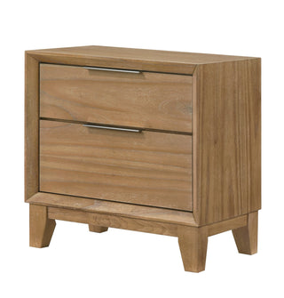 Florian Light Brown Nightstand front view