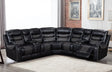 Martin81 Reclining Sectional Sofa full front view