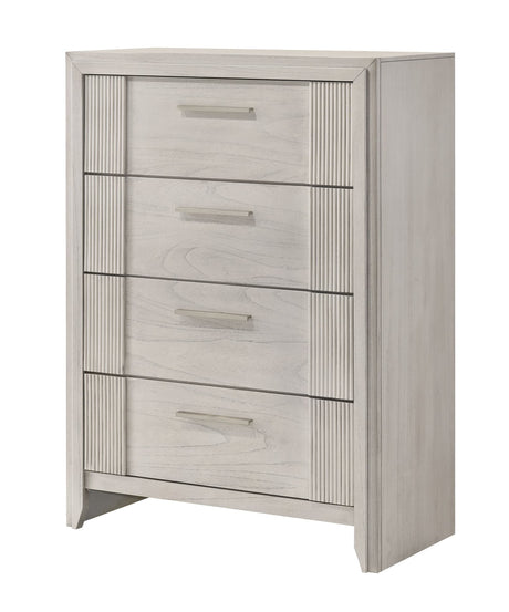 Carlton White Mist Chest front view