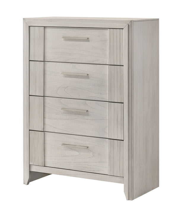 Carlton White Mist Chest front view