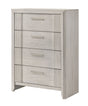 Carlton White Mist Chest front view