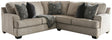 Bovarian Stone Chenille 2-Piece Sectional Sofa main view