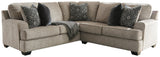 Bovarian Stone Chenille 2-Piece Sectional Sofa main view