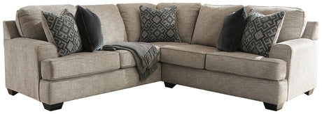 Bovarian Stone Chenille 2-Piece Sectional Sofa main view