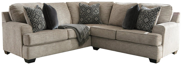 Bovarian Stone Chenille 2-Piece Sectional Sofa main view