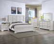 Alexandria White Panel Bedroom Set main view