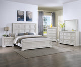 Alexandria White Panel Bedroom Set main view
