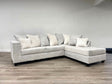 Kaf Cream Sectional sofa main front view