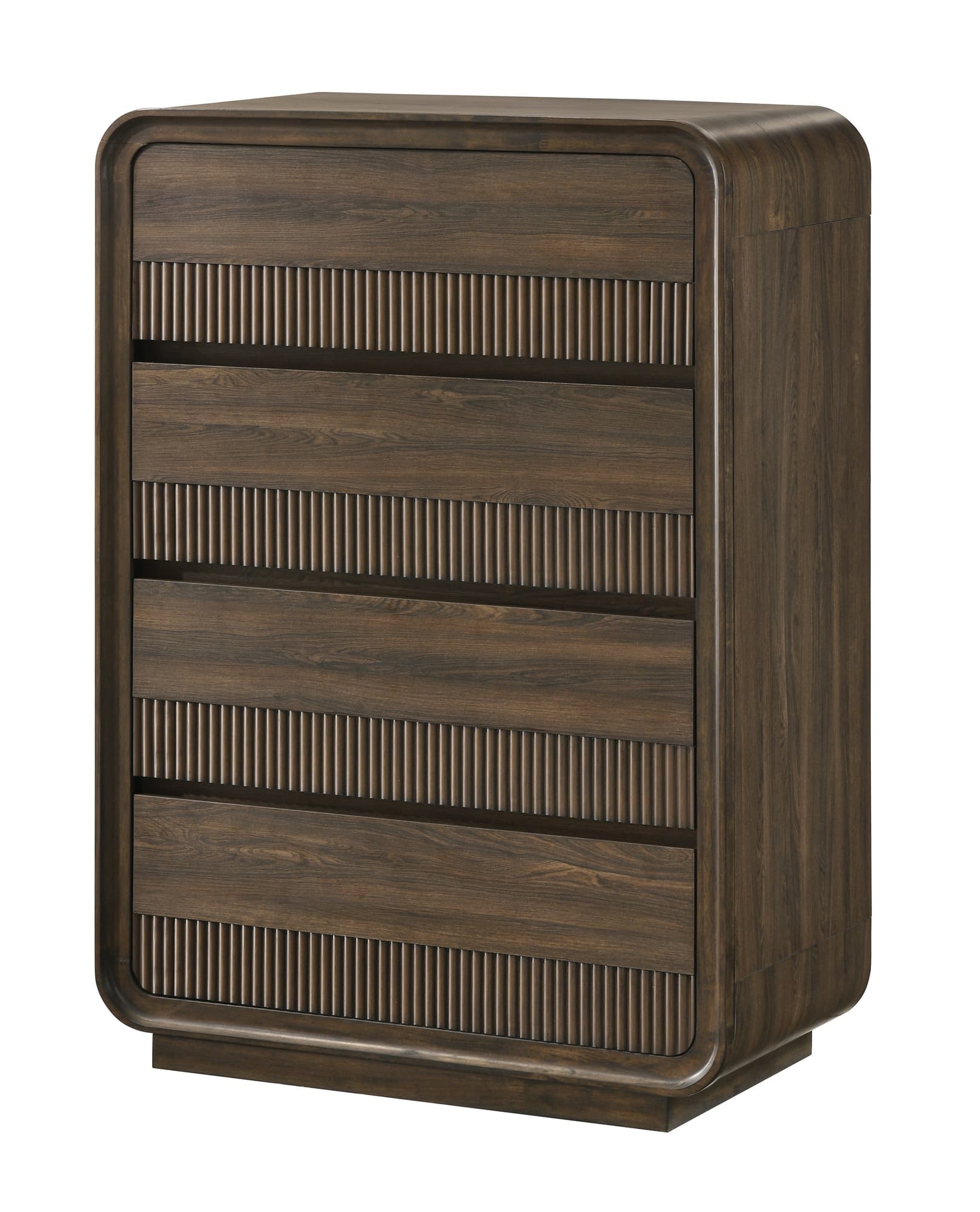 Kinkaid Gray Chest front view showing four drawers