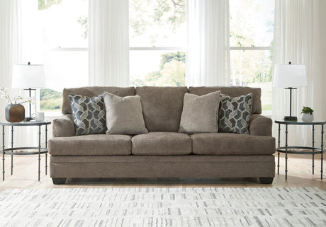 Tonemeade Nutmeg Queen Sleeper Sofa front view