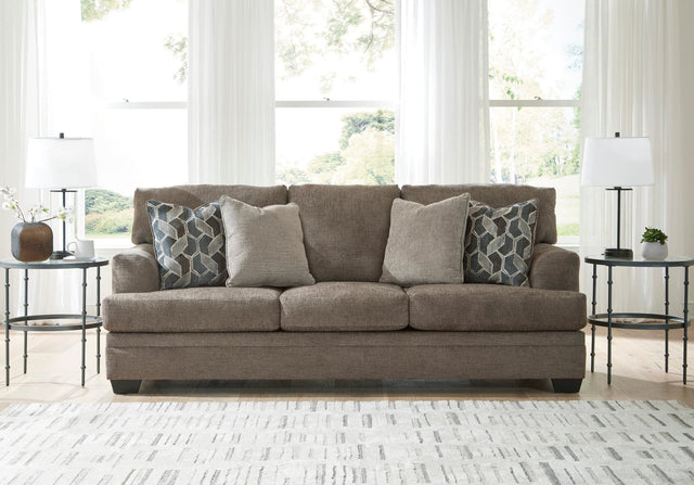 Tonemeade Nutmeg Queen Sleeper Sofa front view