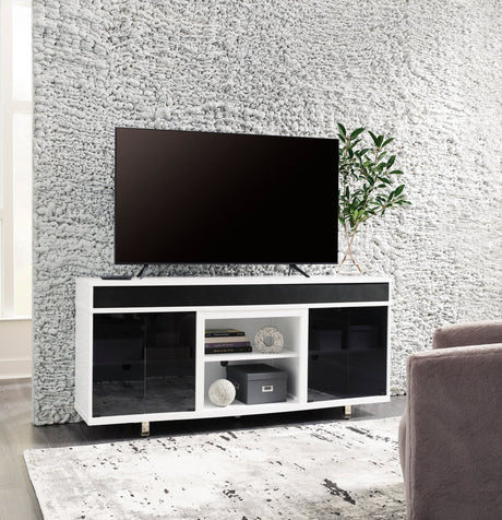 W756-68 TV stand front view