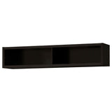 Lewes Bridge entertainment center front angle in cappuccino