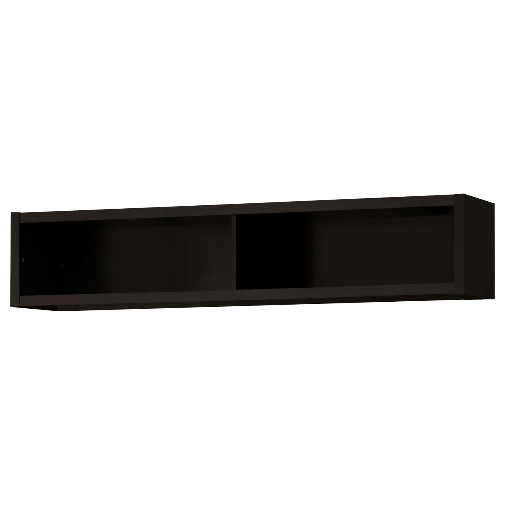 Lewes Bridge entertainment center front angle in cappuccino