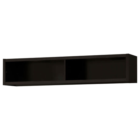 Lewes Bridge entertainment center front angle in cappuccino