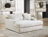Quinn Fog Chaise Lounge front view