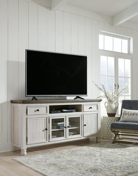 Havalance Two-tone TV Stand front view