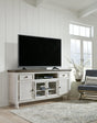 Havalance Two-tone TV Stand front view