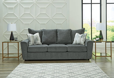 Stairatt Gravel Chenille Sofa front view
