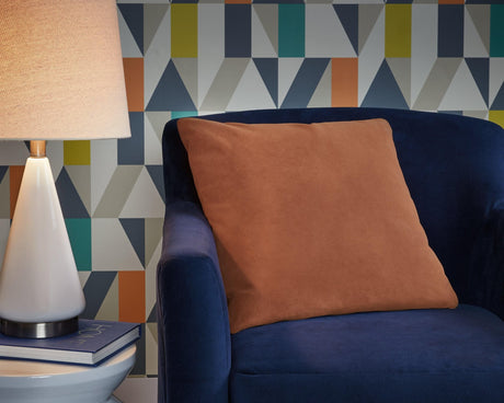Caygan Spice Square Pillow front view