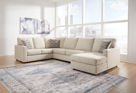 Edenfield Linen 3-Piece Sectional sofa main view